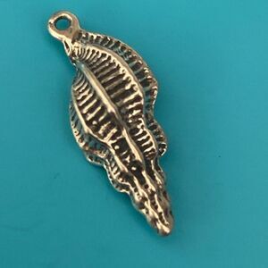 Sea Shell Sterling Silver Jewelry Charm #beach #shells